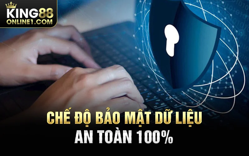 Chế độ bảo mật dữ liệu an toàn 100%