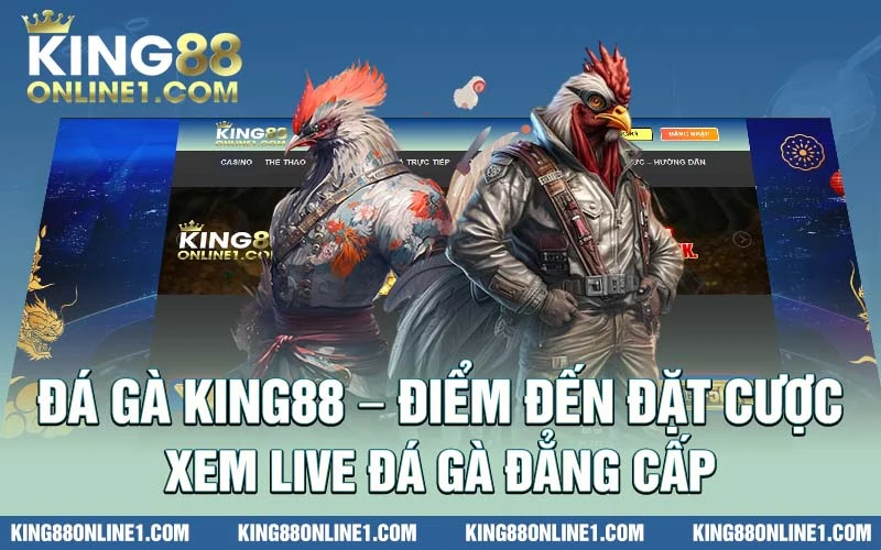 Đá gà King88 - điểm đến đặt cược xem live đá gà đẳng cấp