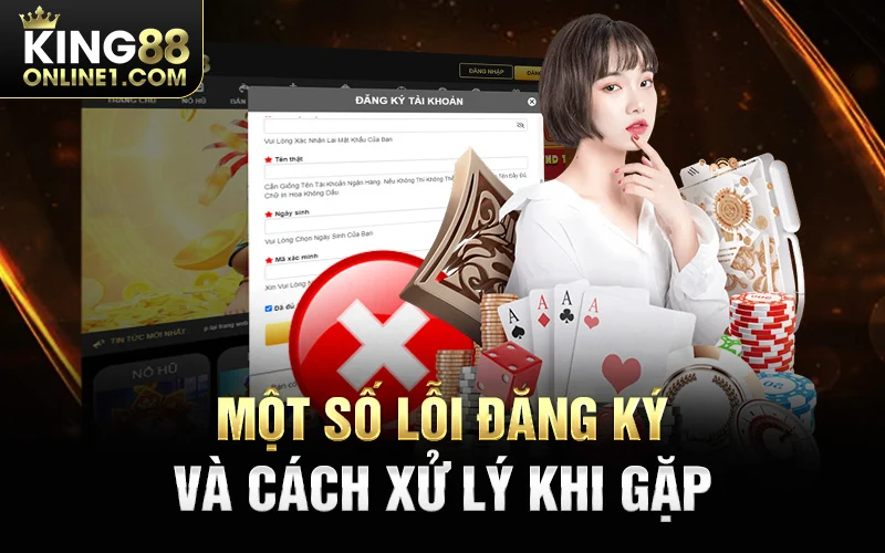 Lỗi khi đăng ký cần nhận biết 